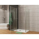 Душевой уголок Allen Brau Priority 100x100 3.31004.00 + 3.31019.00 хром