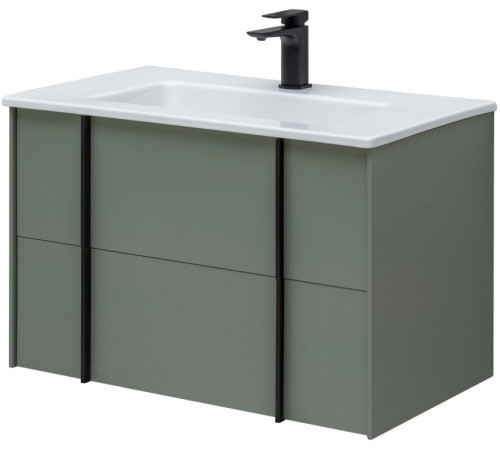 Тумба под раковину Allen Brau Reality 80 1.32005.CGM олива матовый