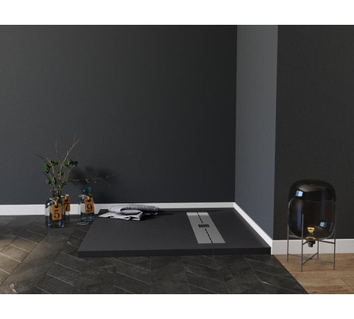 Душевой поддон Aquanet Delight 120х90 черный