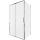 Душевой уголок Aquanet Pleasure Evo 110x100 AE65-110x100-CT профиль хром, прозрачное стекло