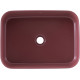 Раковина накладная Allen Brau Fantasy 50 4.11021.BD бордо