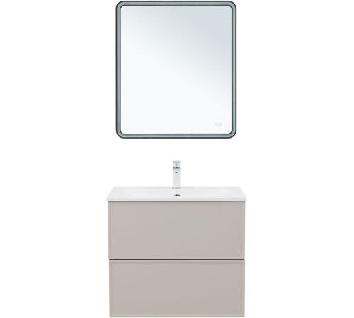 Тумба под раковину Aquanet Арт 75 бежевый