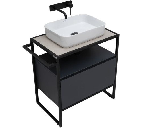 Тумба под раковину Allen Brau Priority 70 1.31001.AM антрацит матовый