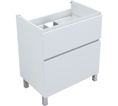 Тумба под раковину Aquanet Вега 70 напольная, белый глянец