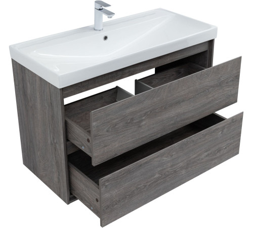 Тумба под раковину Aquanet Милан 100 дуб рошелье