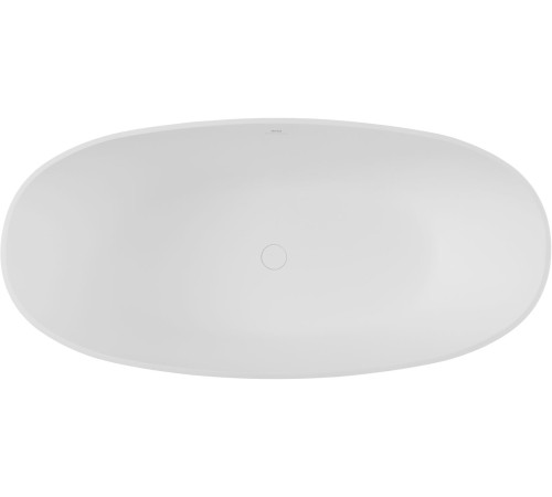 Ванна из искусственного камня Allen Brau Solid Stone Krion Oval 170x80 2.35003.21