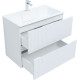 Тумба под раковину Aquanet Джейн 80 белый матовый