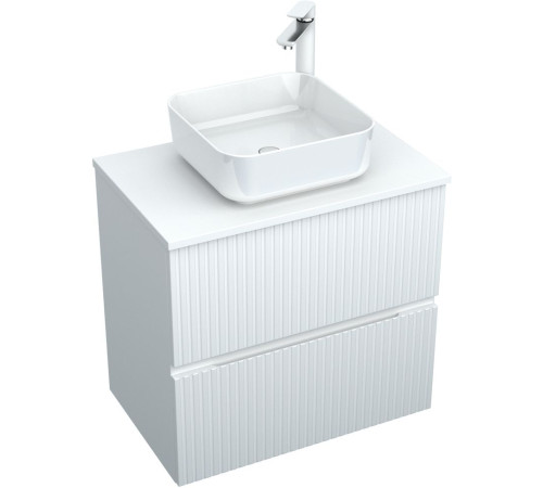 Тумба под раковину Aquanet Джейн 70 белый матовый