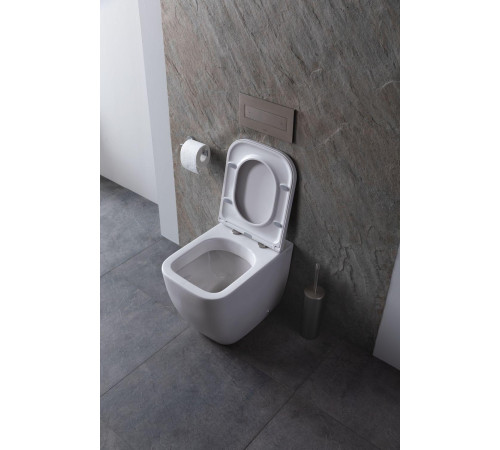 Чаша приставного унитаза Allen Brau Infinity 4.21003.20 белый глянец