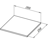 Полка для стеллажа Allen Brau Liberty 30 1.33009.B бежевый