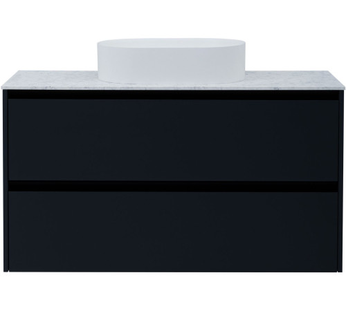 Тумба под раковину Allen Brau Activity 120 1.34007.AM антрацит матовый/черный браш