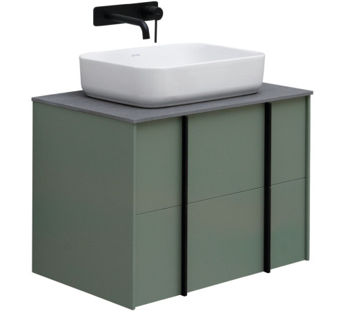 Тумба под раковину Allen Brau Reality 70 1.32004.CGM олива матовый