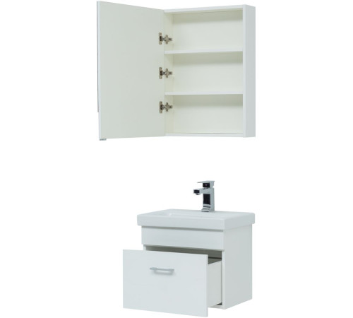 Тумба под раковину Aquanet Нота 50 (Moduo Slim) белый