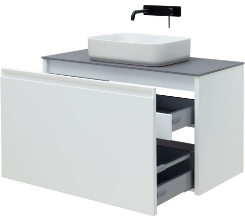Тумба под раковину Allen Brau Fantasy 100 1.11004.WM белый матовый
