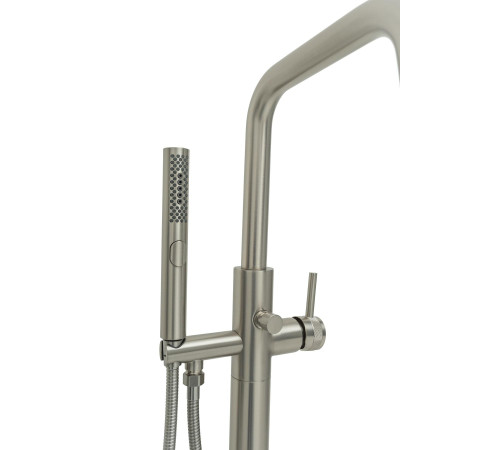 Смеситель для ванны Allen Brau Priority 5.31008-BN (с внутренней частью) никель браш