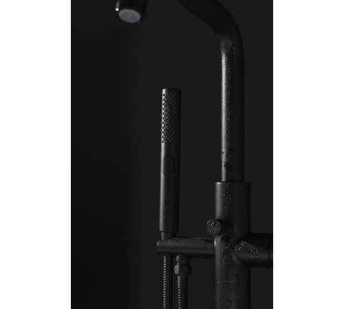 Смеситель для ванны Allen Brau Priority 5.31008-31 (с внутренней частью) черный матовый