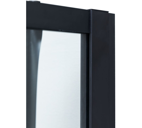 Душевая дверь Aquanet Pleasure Evo 140 AE65-N140-BT профиль черный, прозрачное стекло