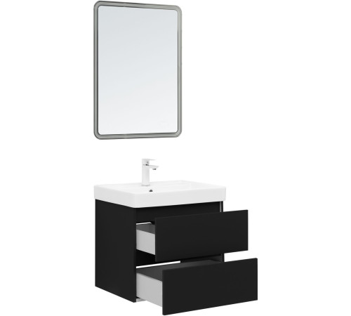 Тумба под раковину Aquanet Вега 2.0 60 черный