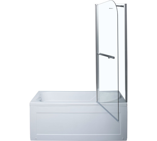 Шторка на ванну Aquanet SG-1200, прозрачное стекло