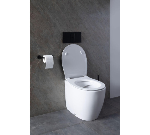 Чаша приставного унитаза Allen Brau Fantasy 4.11007.20 белый глянец