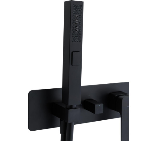 Смеситель для душа Allen Brau Infinity 5.21011-31 (с внутренней частью, 2 хода) черный матовый