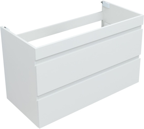 Тумба под раковину Aquanet Нота New 100 белый глянец