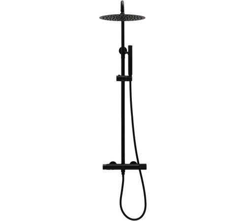 Душевая стойка Allen Brau Liberty 5.33007-31 черный матовый