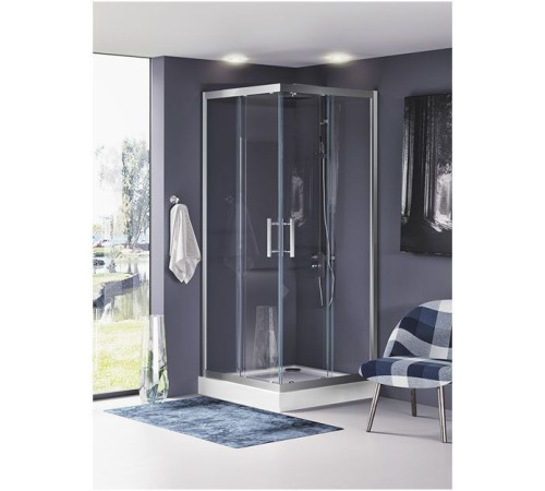 Душевой уголок Aquanet Delta Cube NPE1142 90x90, прозрачное стекло