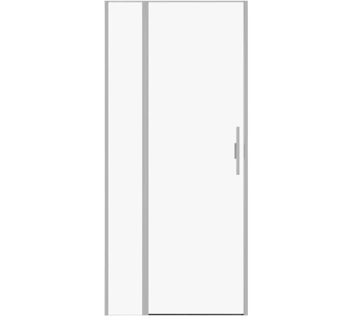 Душевая дверь Allen Brau Priority 90 3.31026.BA серебро браш