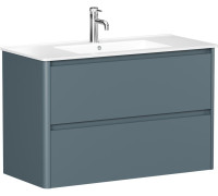 Тумба под раковину Allen Brau Gravity 100 1.370010.BGM синий матовый