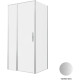 Душевой уголок Allen Brau Priority 100x80 3.31029.BA + 3.31041.BA серебро браш