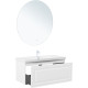 Тумба под раковину Aquanet Агата 110 белый сатин