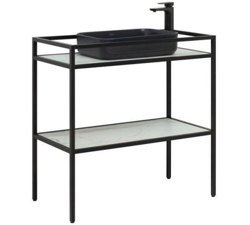 Консоль под раковину Allen Brau Liberty 90 1.33004.BB черный браш