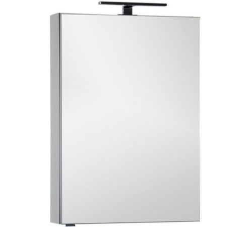 Зеркальный шкаф Aquanet Алвита 60 серый антрацит