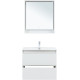 Тумба под раковину Aquanet Милан 80 белый глянец