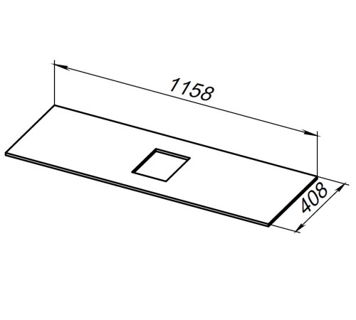 Столешница Allen Brau Priority 120 1.31012.M мрамор
