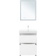 Тумба под раковину Aquanet Nova Lite 2.0 60 напольная, белый глянец