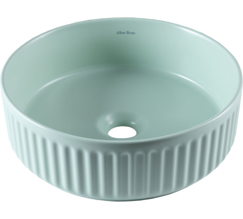 Раковина накладная Allen Brau Fantasy Line 36 4.11032.MT мятный