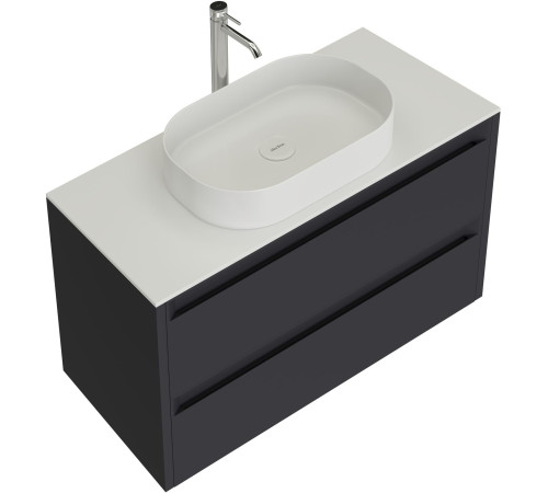 Тумба под раковину Allen Brau Fantasy 80 1.11001.AM 2.0 антрацит матовый