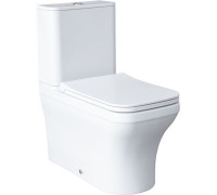 Чаша напольного унитаза Allen Brau Infinity 4.21012.20 белый глянец