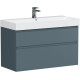 Тумба под раковину Allen Brau Infinity 100 1.210027.BGM синий матовый