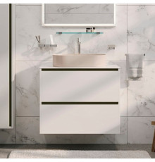 Тумба под раковину Allen Brau Activity 120 1.34007.WM белый матовый/черный браш
