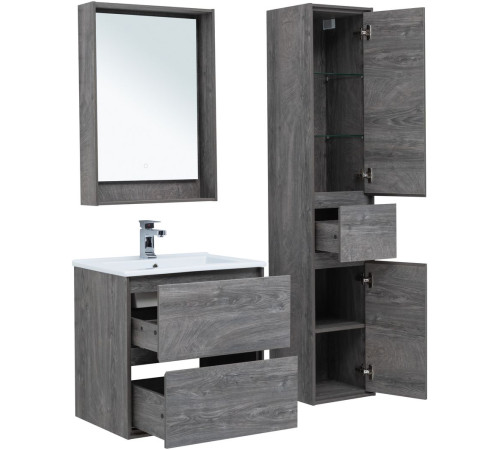 Тумба под раковину Aquanet Милан 65 дуб рошелье