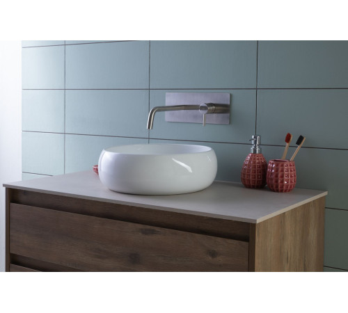 Раковина накладная Aquanet Round-1 36