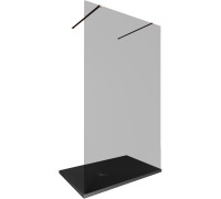 Душевая перегородка Allen Brau Infinity 2 120 3.21048.60.T медь браш