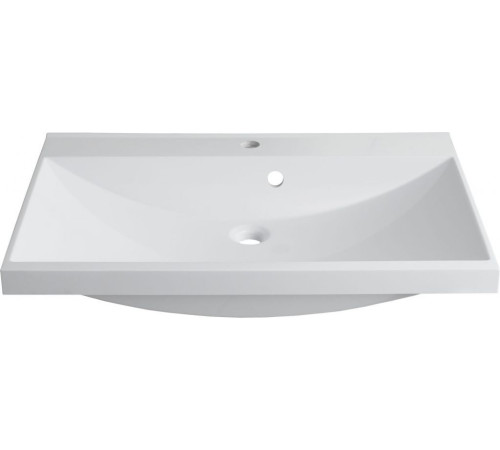 Тумба под раковину Aquanet Нота New 75 белый глянец