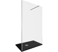 Душевая перегородка Allen Brau Infinity 1 160 3.21031.BA серебро браш