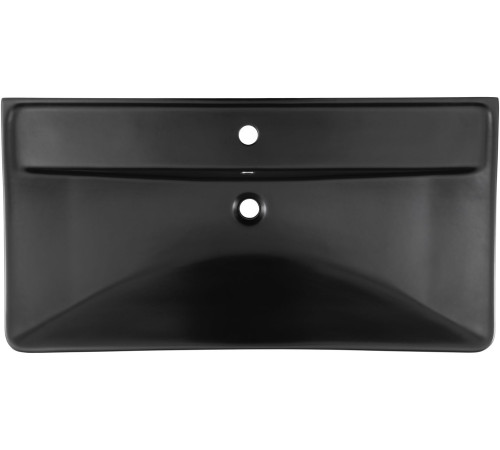 Раковина Aquanet Ирис 90 черная матовая