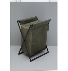 Корзина для белья Allen Brau Priority черный/оливковый