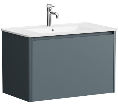 Тумба под раковину Allen Brau Gravity 80 1.370013.BGM синий матовый